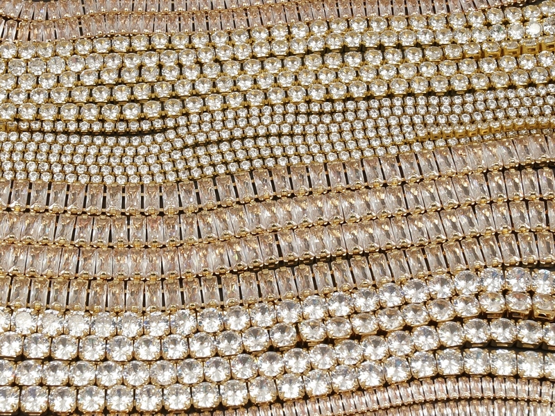 Стразовые цепочки