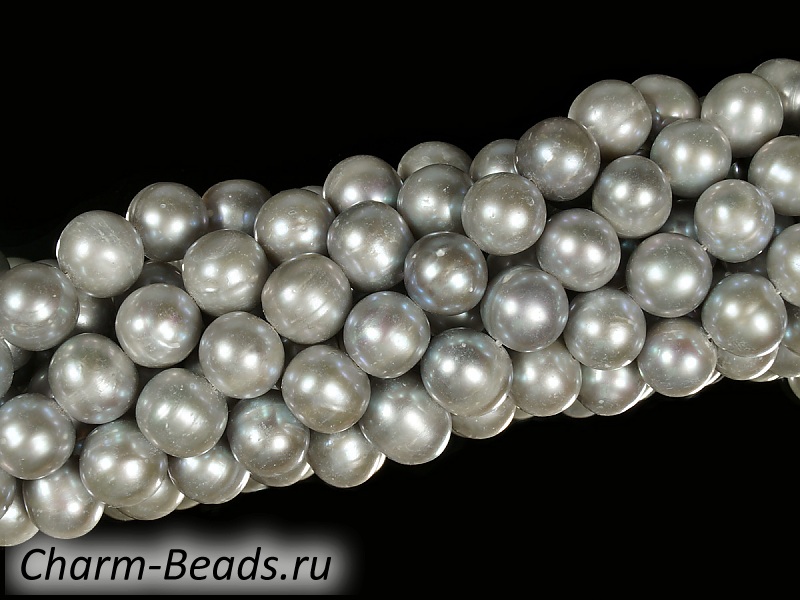 Бусины жемчуга 9-10 мм 9мм