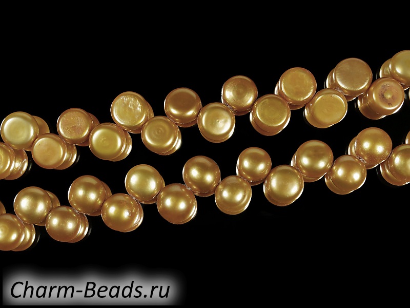 Бусины жемчуга 7.5x5.5мм