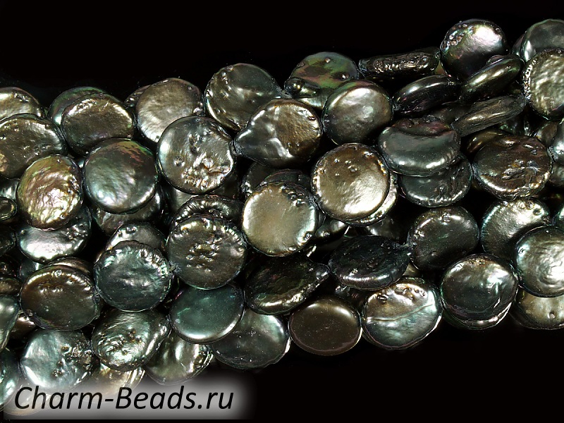 Бусины жемчуга 11.5х4  мм 11.5x4мм