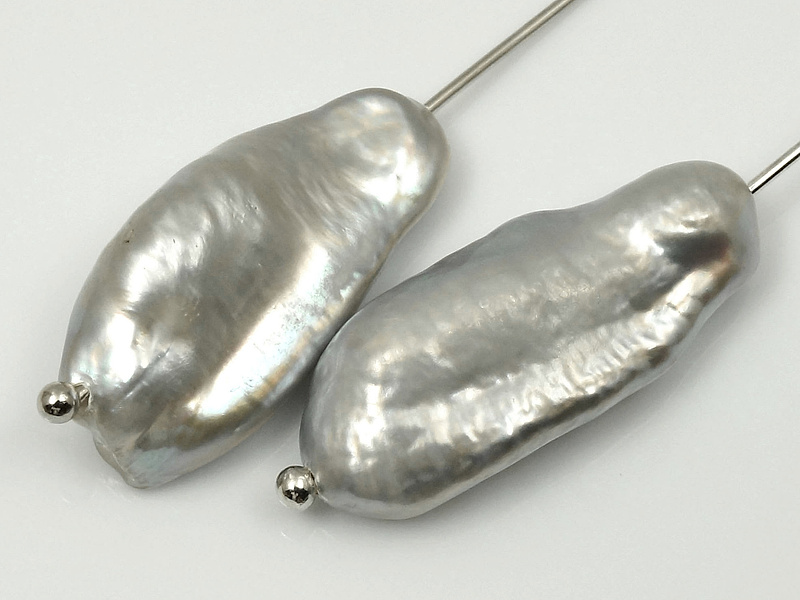 Жемчуг Бива палочка (пара) 22x10x6мм