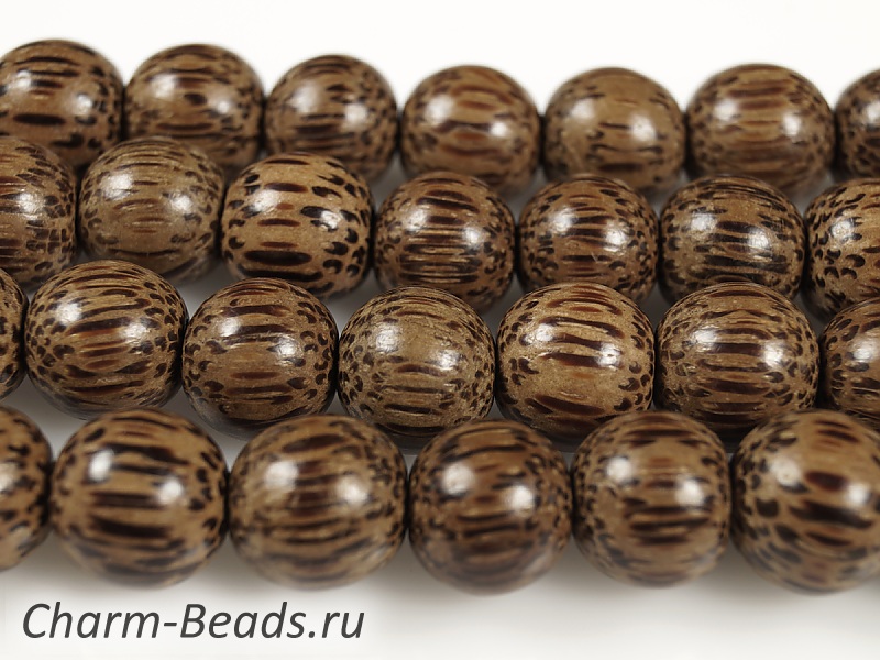 Бусины из дерева пальмы. Филиппины. Диаметр отверстия 3,5 мм. На некоторых бусинах могут встречаться незначительные потертости поверхности. Размеры бусин могут отличаться с погрешностью в 0,5-1 мм. Цена указана за одну бусину.  | Интернет-магазин товаров для рукоделия