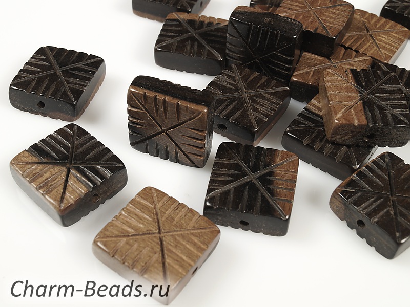 Бусины из эбенового дерева. Филиппины. Диаметр отверстия 2 мм. На некоторых бусинах могут встречаться незначительные потертости поверхности. Размеры бусин могут отличаться с погрешностью в 0,5-1 мм. Цена указана за одну бусину.  | Интернет-магазин товаров для рукоделия