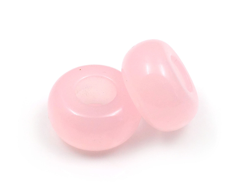 Акриловые бусины  "Розовый неон" для создания украшений. Диаметр внутреннего отверстия 5 мм. На бусинах с уценкой неровности. Цена указана за пару.

