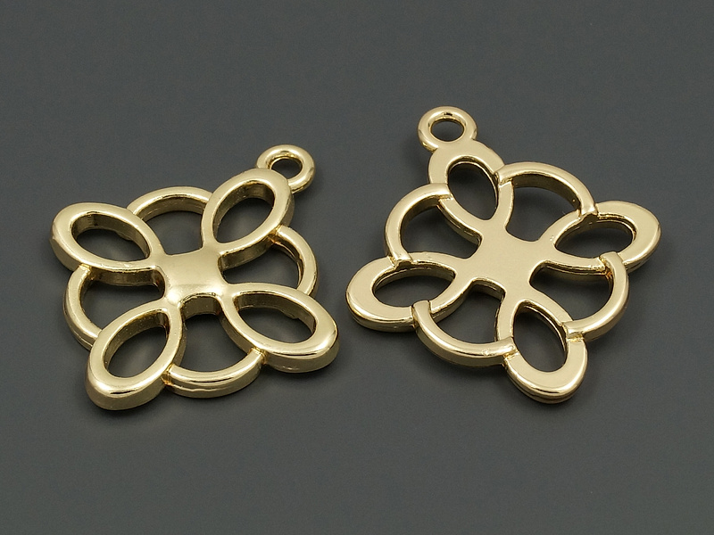 Подвеска "Цветочный узелок"