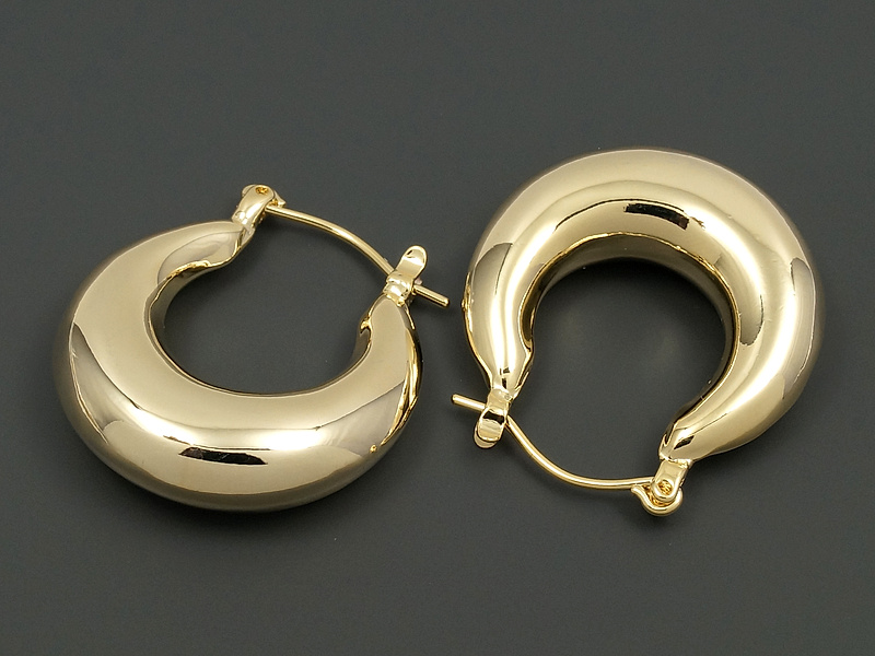 Швензы кольца с замком булавкой для создания бижутерии (украшений). Покрытие - золото 14К. Цена указана за 1 пару.&nbsp;