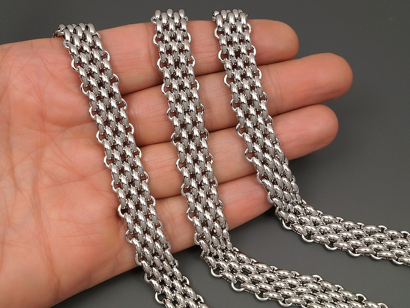 Ювелирная цепочка кирпичное плетение