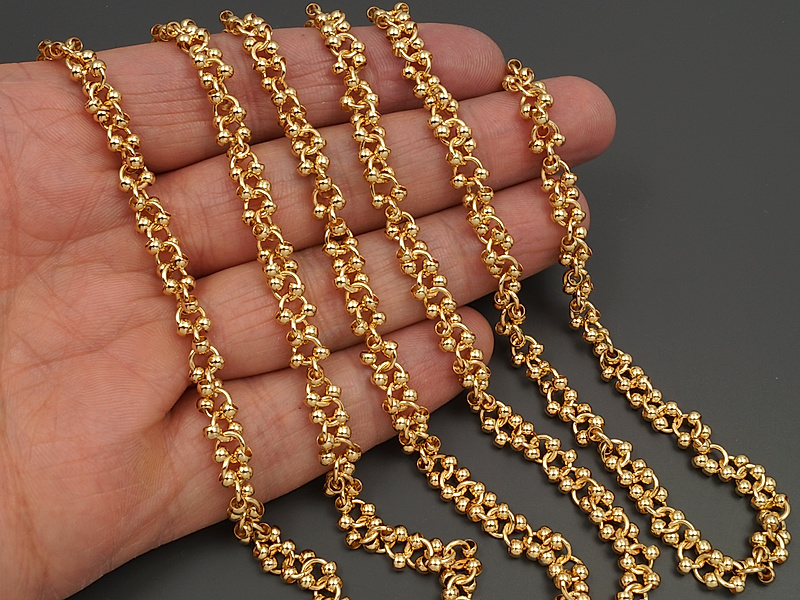 Ювелирная цепочка с шариками