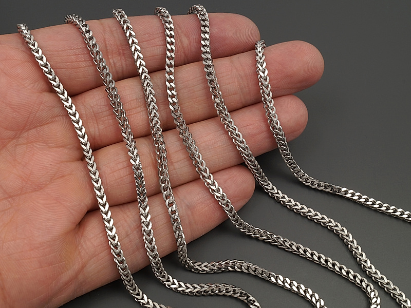 Ювелирная цепочка двойное панцирное плетение