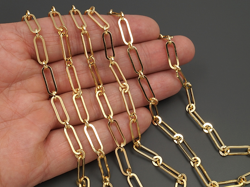 Ювелирная цепочка плоский бельцер