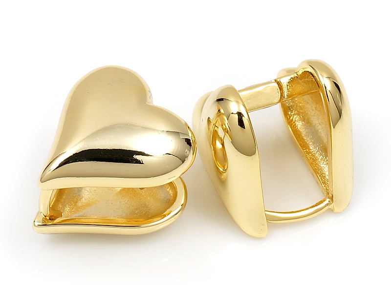 Швензы конго "Золотые сердца" для создания бижутерии (украшений). Покрытие - золото 14К. Цена указана за пару.&nbsp;
