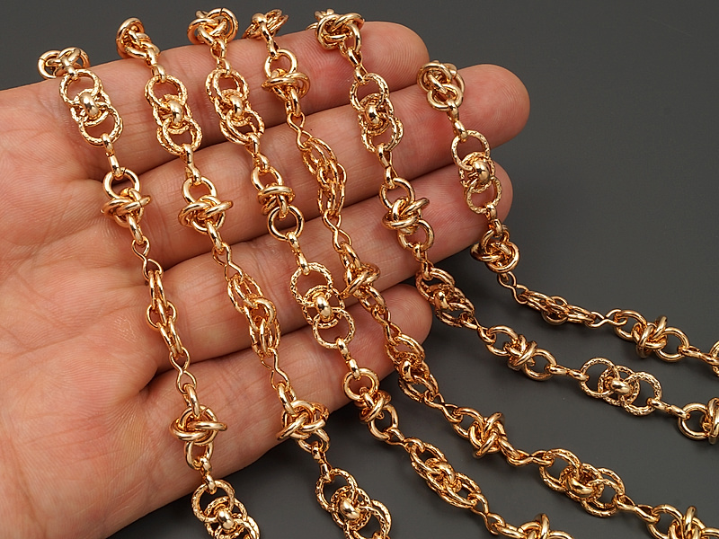 Ювелирная цепочка глидерное плетение