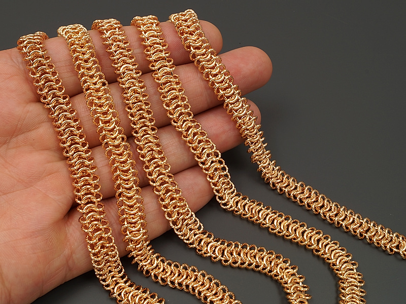 Ювелирная цепочка плетение питон