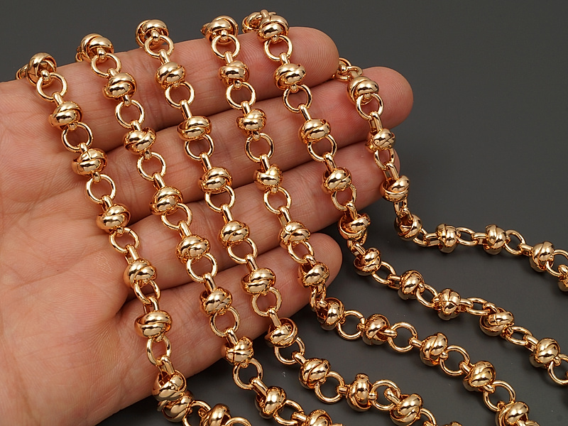 Ювелирная цепочка глидерное плетение