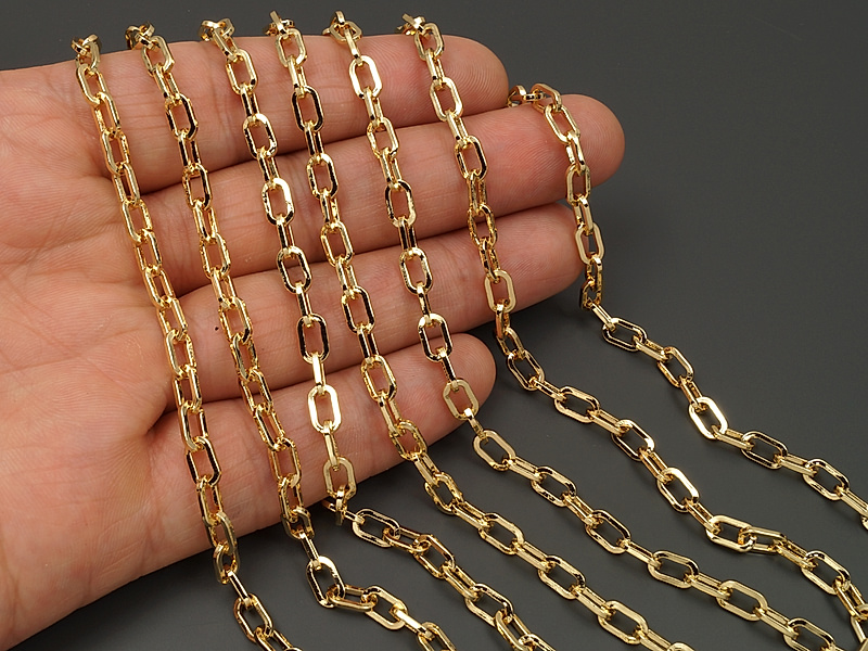 Ювелирная цепочка плоский бельцер