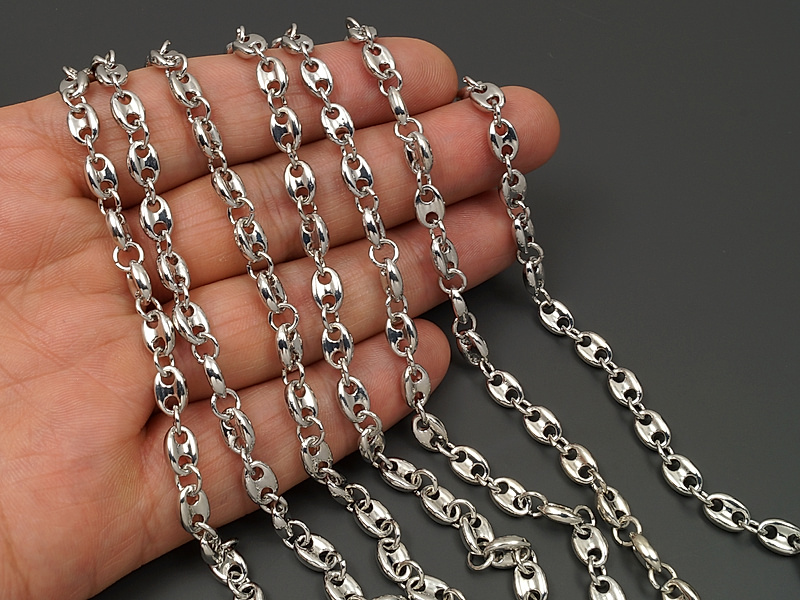 Ювелирная цепочка морское якорное плетение