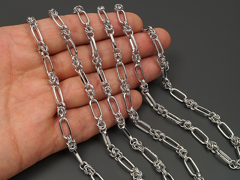 Ювелирная цепочка глидерное плетение