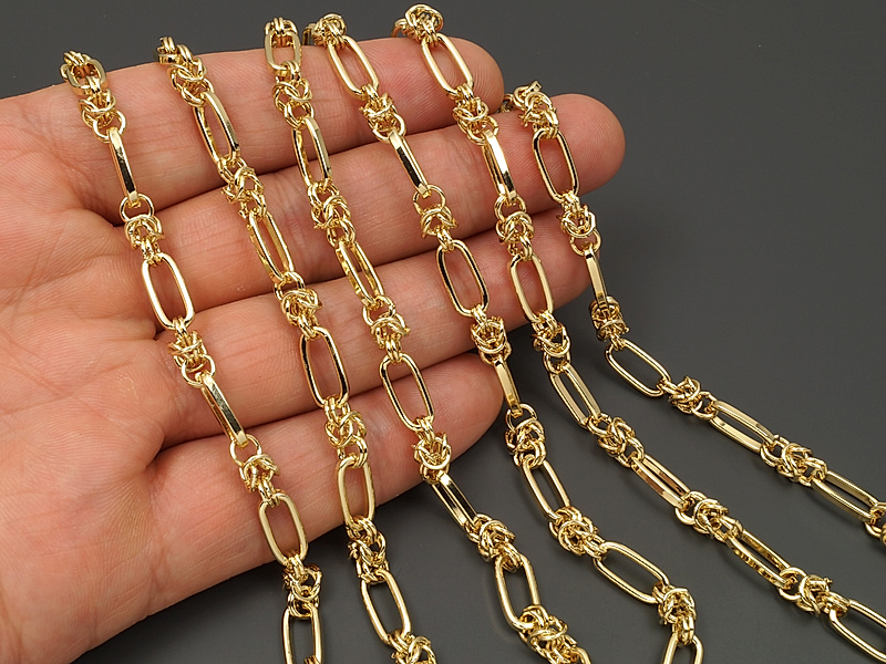 Ювелирная цепочка глидерное плетение