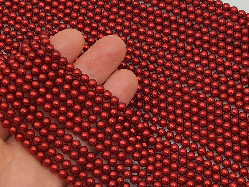 Жемчуг майорка Red Coral