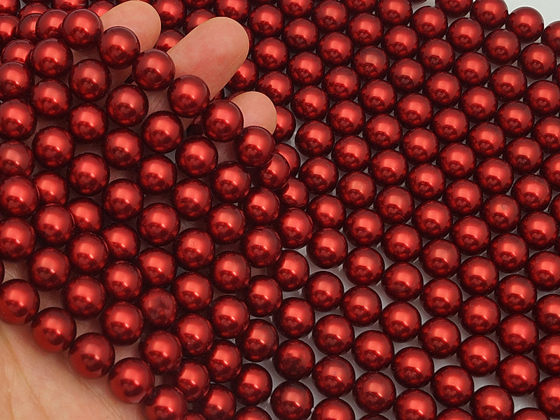 Жемчуг майорка Red Coral