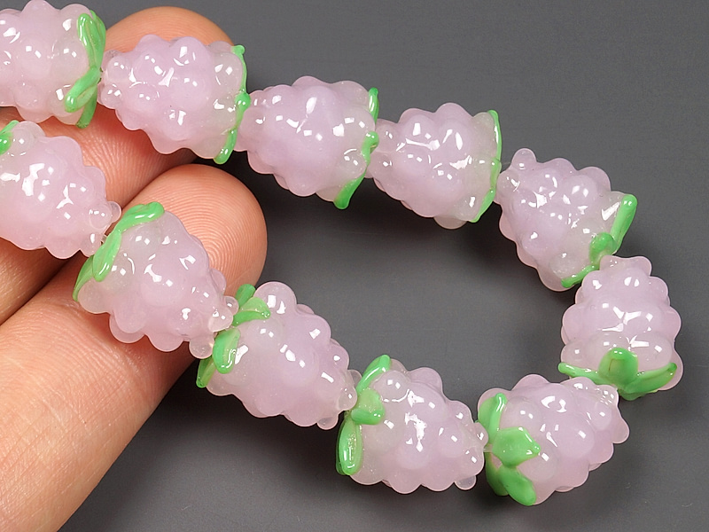 Стеклянные бусины лэмпворк (lampwork) "Розовая малина" для создания украшений (бижутерии). Диаметр отверстия 2 мм. Размеры и вес усреднены. Точнее замеряем по требованию.


 | Интернет-магазин товаров для рукоделия