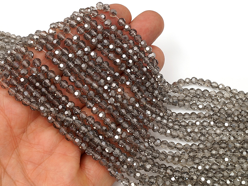 Граненые стеклянные бусины для создания бижутерии (украшений). Диаметр отверстия - 0.8 мм. Размеры, вес, длина и количество бусин на нити указаны примерно.
| Интернет-магазин товаров для рукоделия