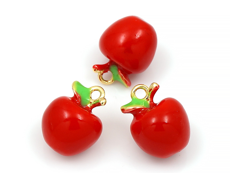 Подвеска "Красное яблочко"