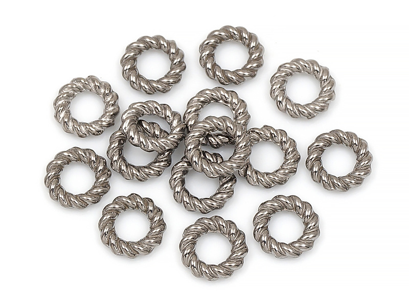 Закрытые витые соединительные колечки из нержавеющей стали для создания бижутерии (украшений). Металл - нержавеющая сталь. Размеры - 6х1 мм, отверстие - 3 мм. Цена указана за упаковку.
 | Интернет-магазин товаров для рукоделия