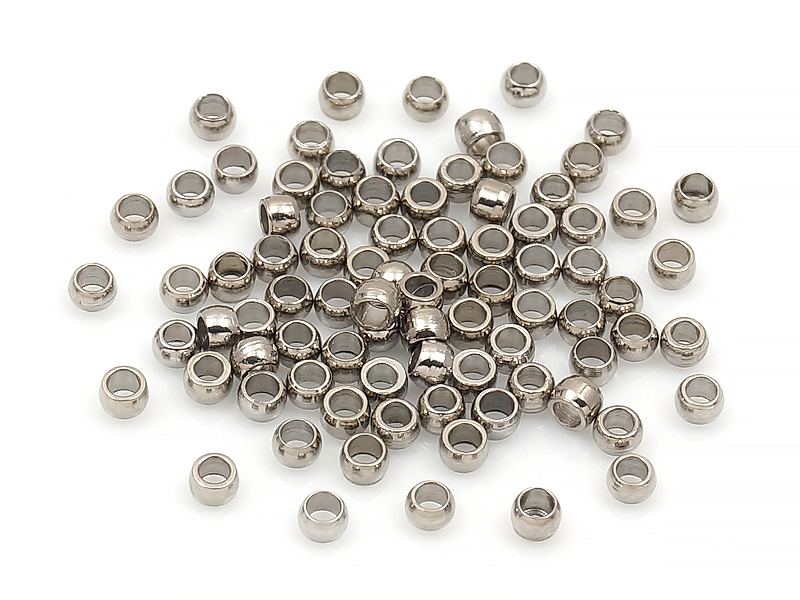 Кримпы бублики из нержавеющей стали 1.5x1мм