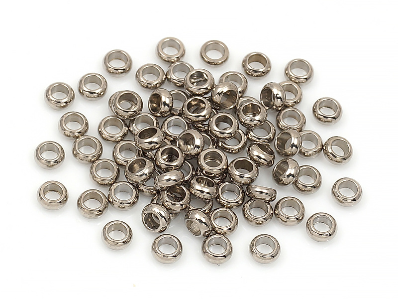 Кримпы бублики из нержавеющей стали 2.5x1мм