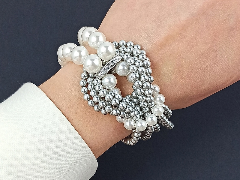 Набор материалов "Многорядный браслет узел"