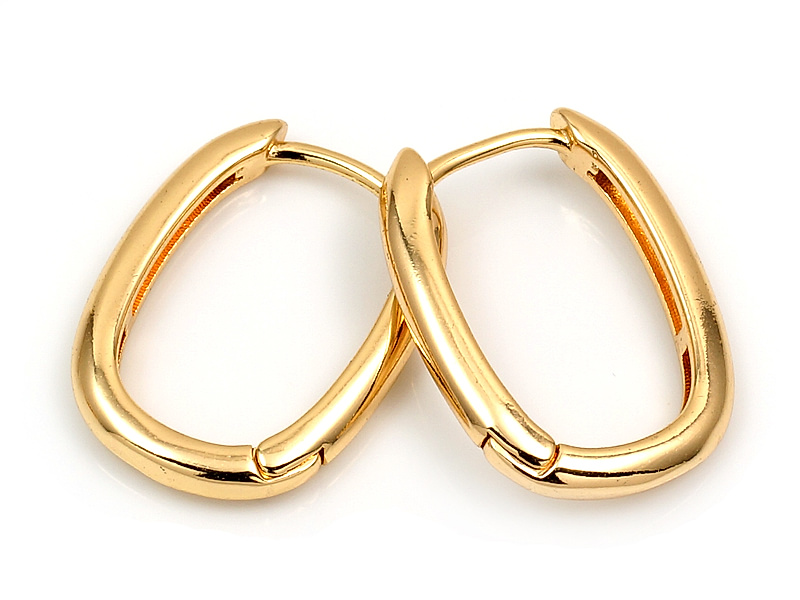 Швензы конго "Золотой овал" для создания бижутерии (украшений). Покрытие - золото 14К. Размеры - 18х13.5х2.2 мм. Размеры штифта - 6х0.8 мм, внутреннее пространство - 14х9 мм. Цена указана за пару.&nbsp;
 | Интернет-магазин товаров для рукоделия