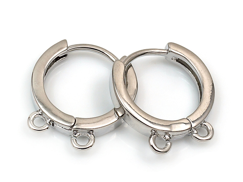 Швензы конго "Серебряное колечко" с двумя подвесами