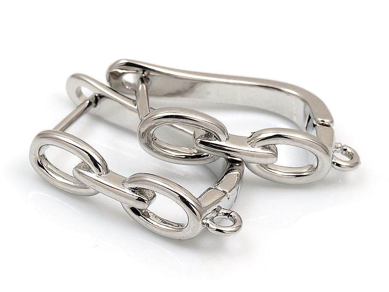 Швензы с английским замком "Серебряные звенья"