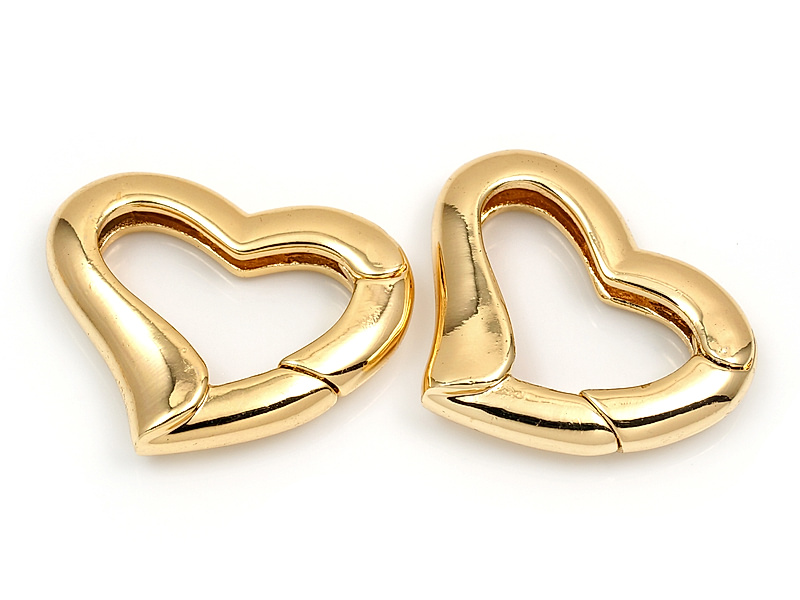 Геометрический замок "Золотое мятое сердце" для создания бижутерии (украшений). Покрытие - золото 14К. Размеры - -24х21х4 мм, внутреннее пространство - 15х8 мм. Цена указана за штуку.

 | Интернет-магазин товаров для рукоделия