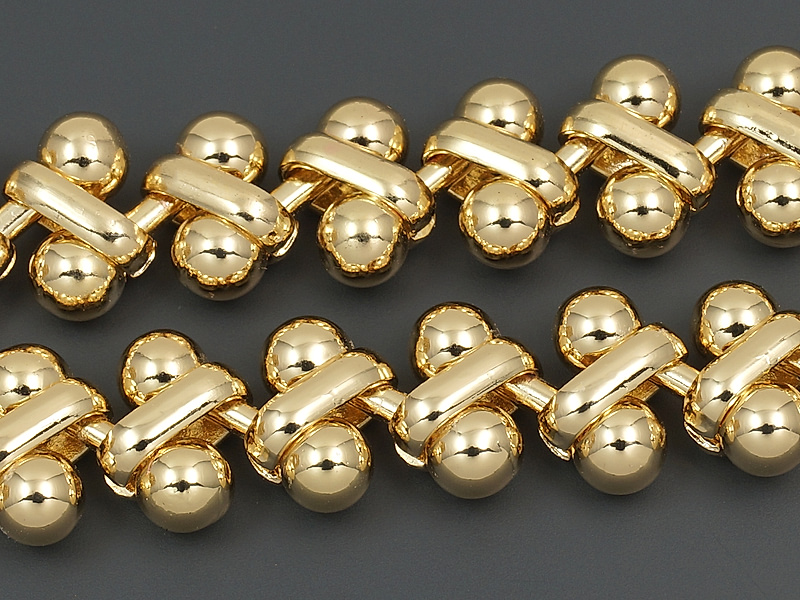 Ювелирная цепочка глидерное плетение