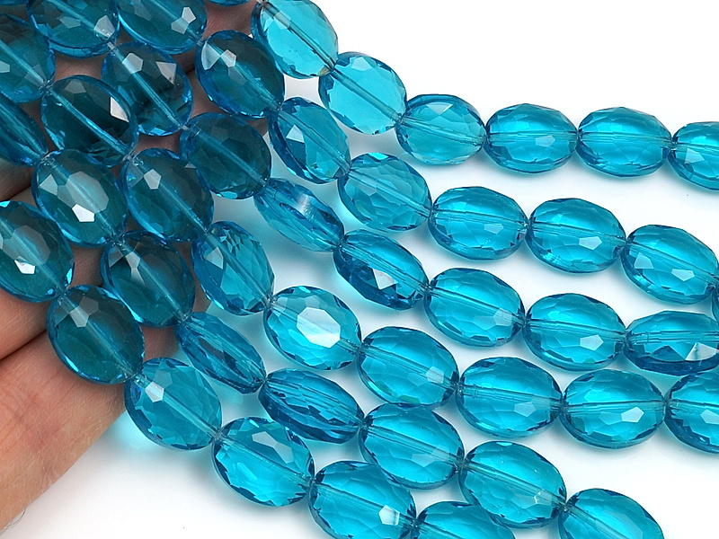 Граненые стеклянные бусины овалы темно - синий апатит для создания бижутерии (украшений). Диаметр отверстия 1.2 мм. Размеры, вес, длина и количество бусин на нити указаны примерно. Точнее замеряем по требованию.
 | Интернет-магазин товаров для рукоделия