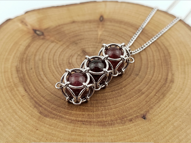 Набор материалов "Мужской кулон "Триада" латунь