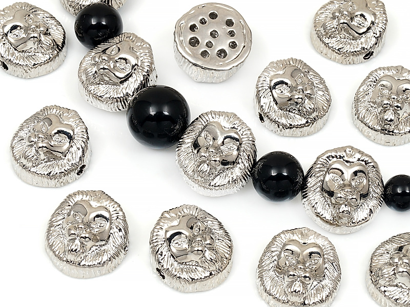 Бусина "Серебряный лев" для создания бижутерии (украшений). Покрытие - родий. Диаметр отверстия - 2 мм. Цена указана за штуку.


 | Интернет-магазин товаров для рукоделия
