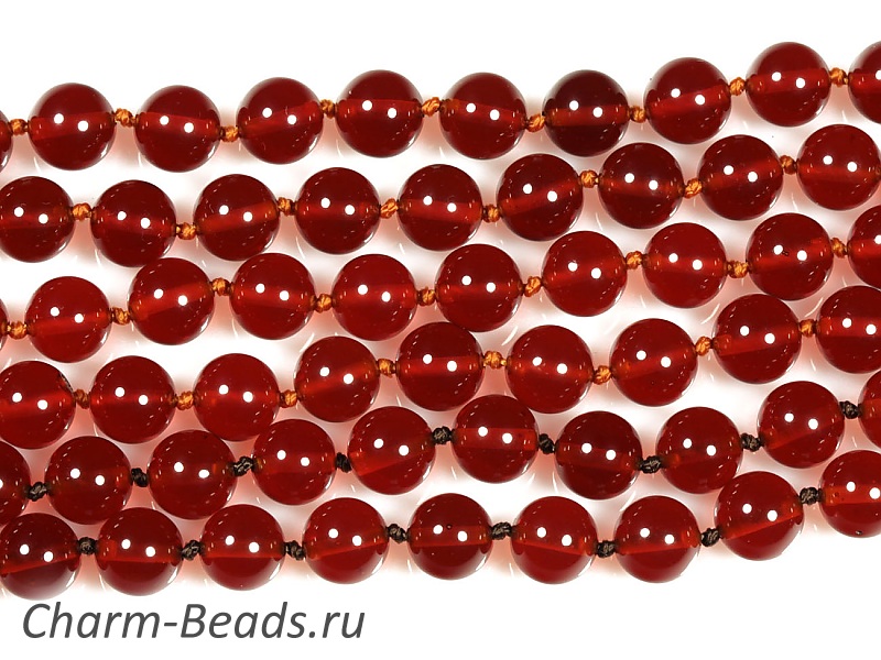Бусины янтаря 8мм