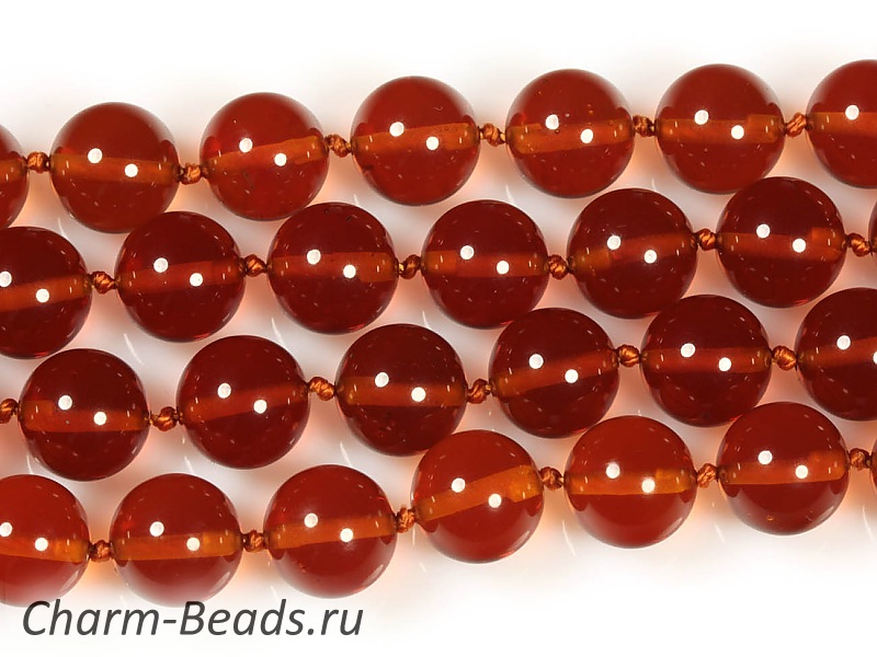 Бусины янтаря 10мм