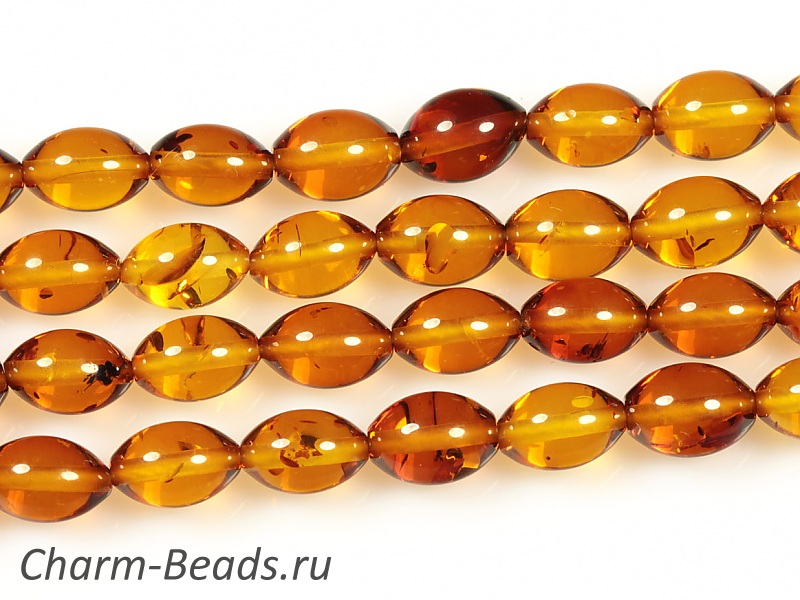 Бусины янтаря 8x5мм