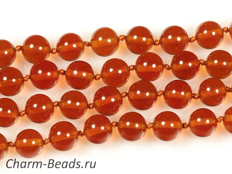 Бусины янтаря 8мм