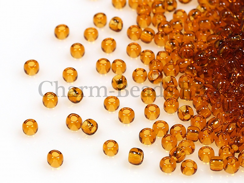 Бисер Toho, размер 11/0.  Цвет #2C (Прозрачный, топаз). Цена указана за 10 грамм. Производитель - Япония.  | Интернет-магазин товаров для рукоделия