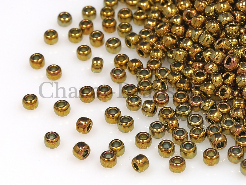 Бисер Toho, размер 11/0.  Цвет #513 (Гальванизированный, карнавал). Цена указана за 10 грамм. Производитель - Япония.  | Интернет-магазин товаров для рукоделия