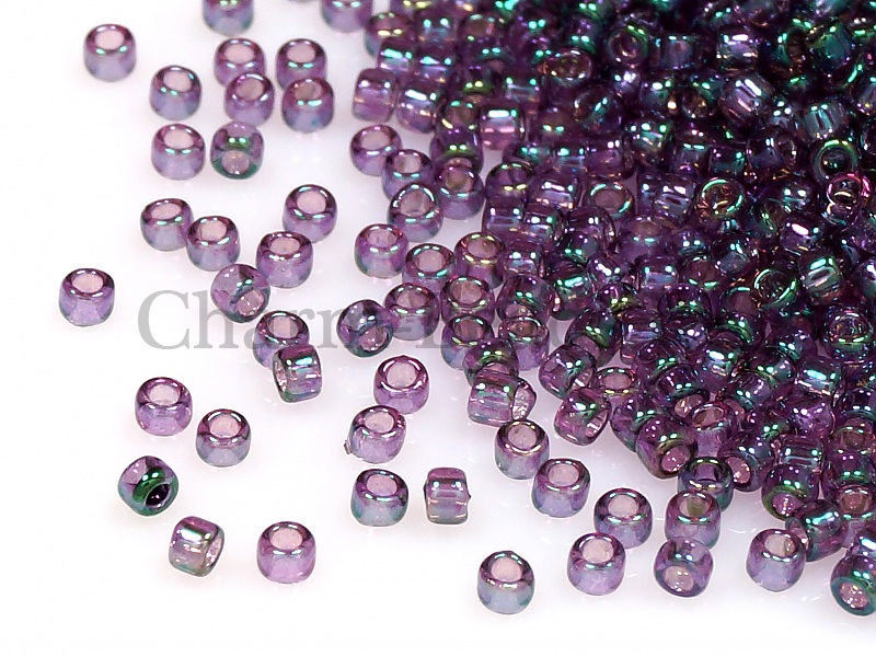 Бисер Toho, размер 15/0. Цвет #206 (Золотое сияние, гортензия).  Цена указана за 10 грамм. Производитель - Япония. Цена указана за 10 грамм. | Интернет-магазин товаров для рукоделия