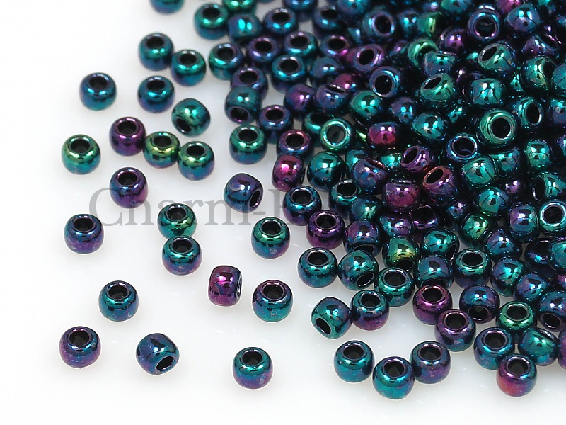 Бисер Toho, размер 11/0. Цвет #505 (Металлизированный золотом, стрекоза). Цена указана за 10 грамм. Производитель - Япония. | Интернет-магазин товаров для рукоделия