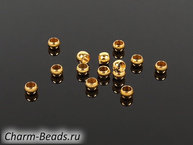 Кримпы  с отверстием 1.7 мм. Цена за упаковку - не менее 100 шт. | Интернет-магазин товаров для рукоделия