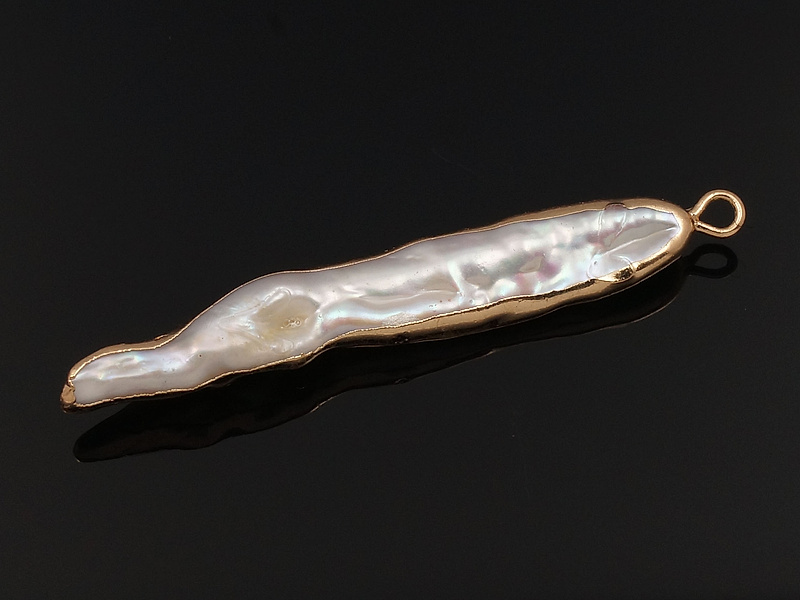 Пoдвecка с жeмчугом 43x6x5мм