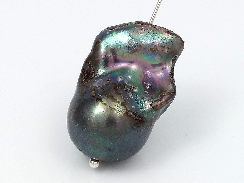 Бусина жемчуга Касуми 25x17x14мм